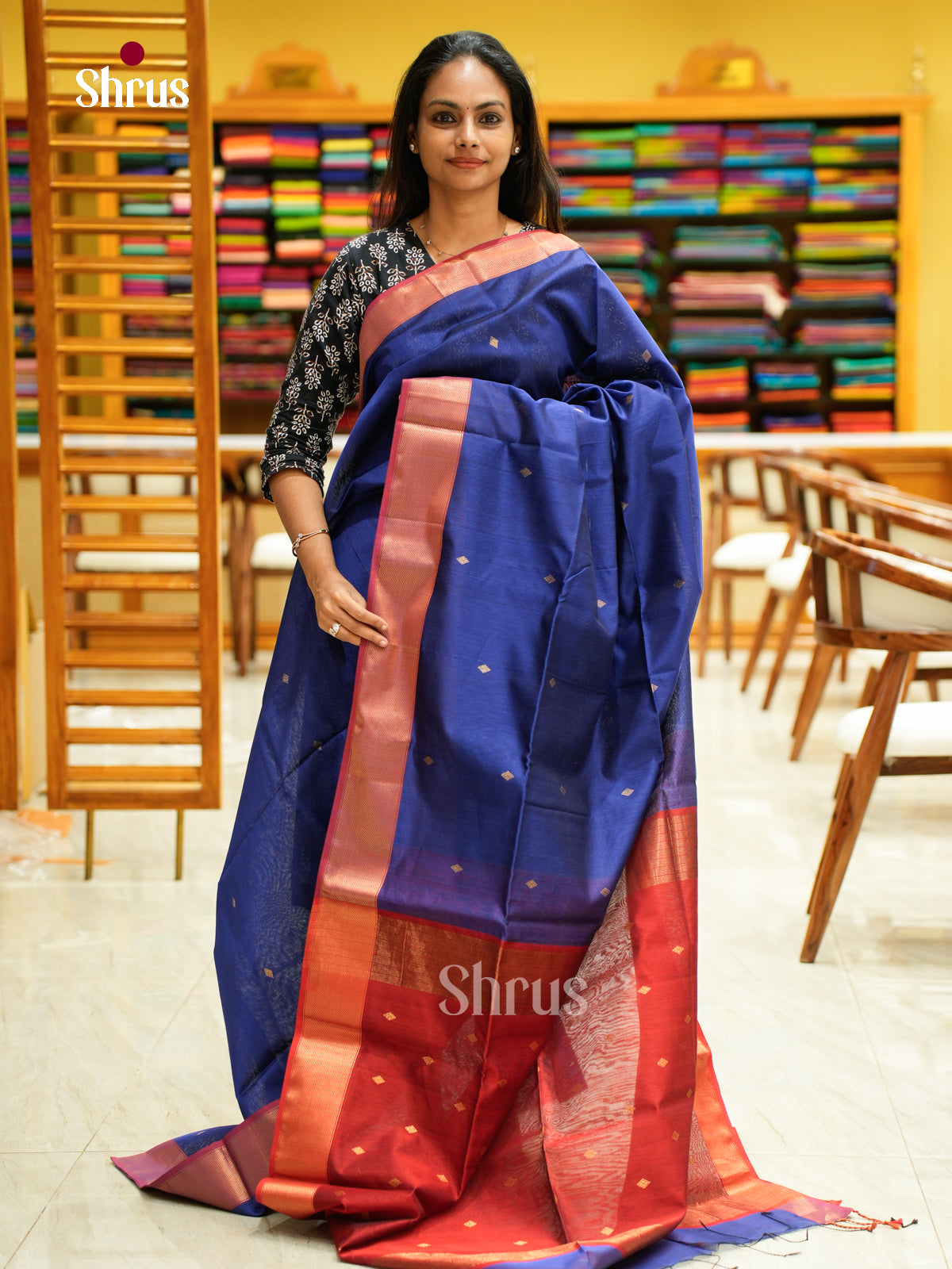Maheshwari silkcotton Saree - EFS05220