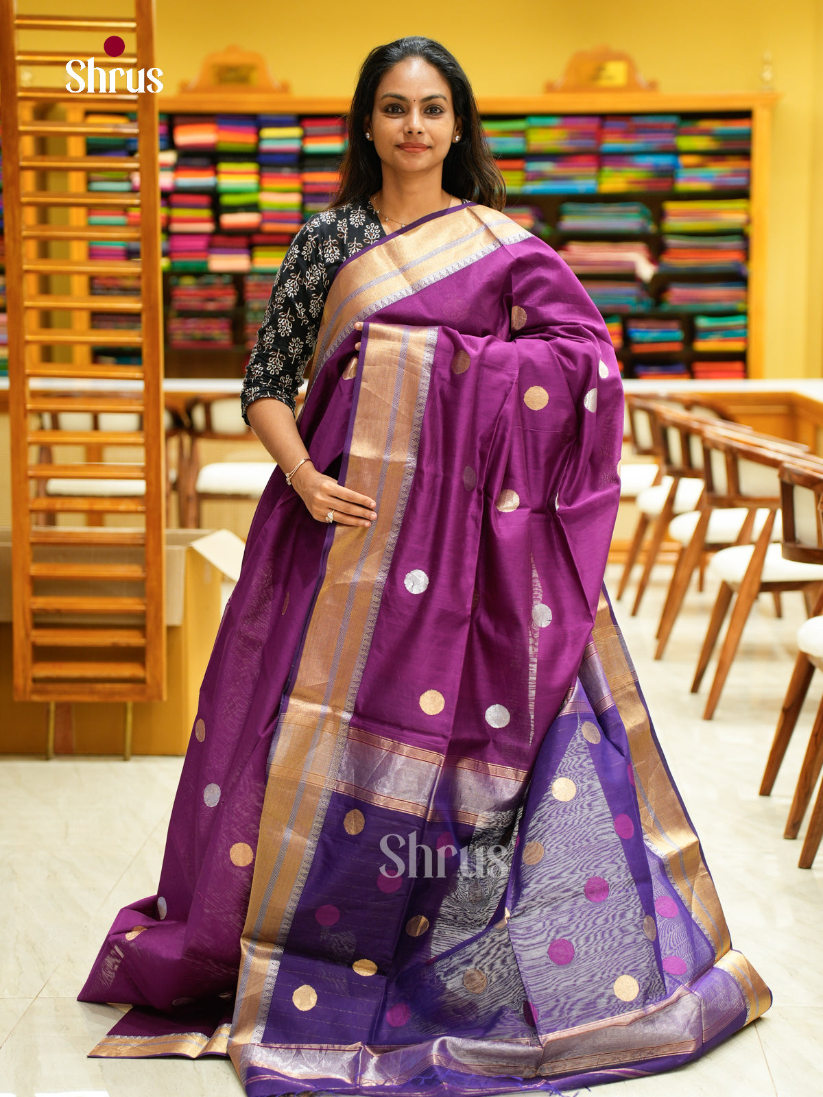 Maheshwari silkcotton Saree - EFS05232