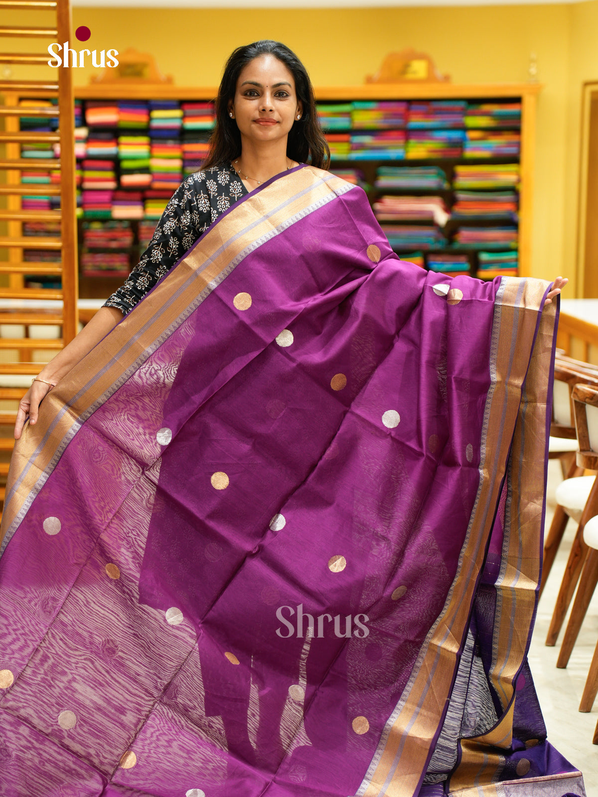 Maheshwari silkcotton Saree - EFS05232