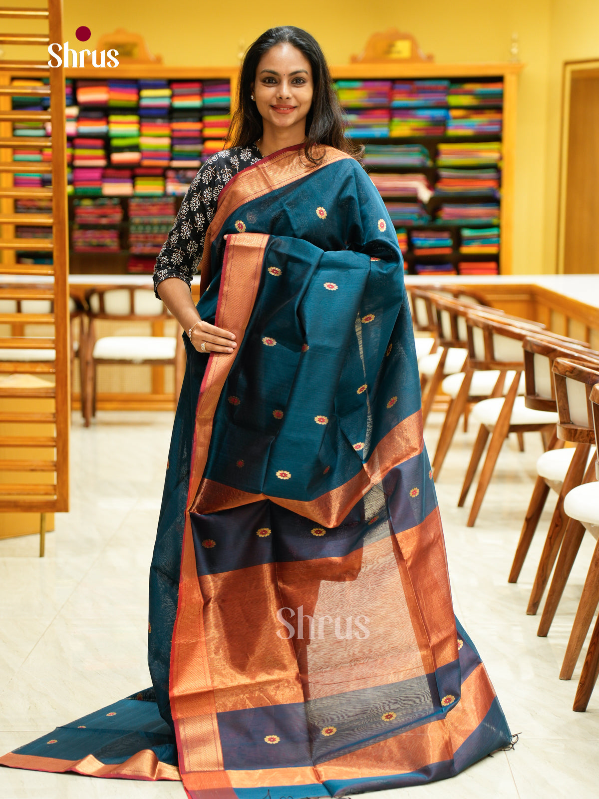Maheshwari silkcotton Saree - EFS05247
