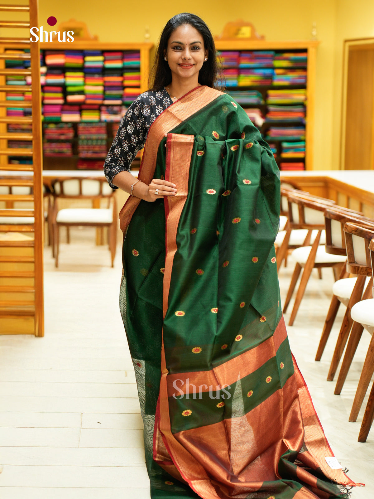 Maheshwari silkcotton Saree - EFS05250