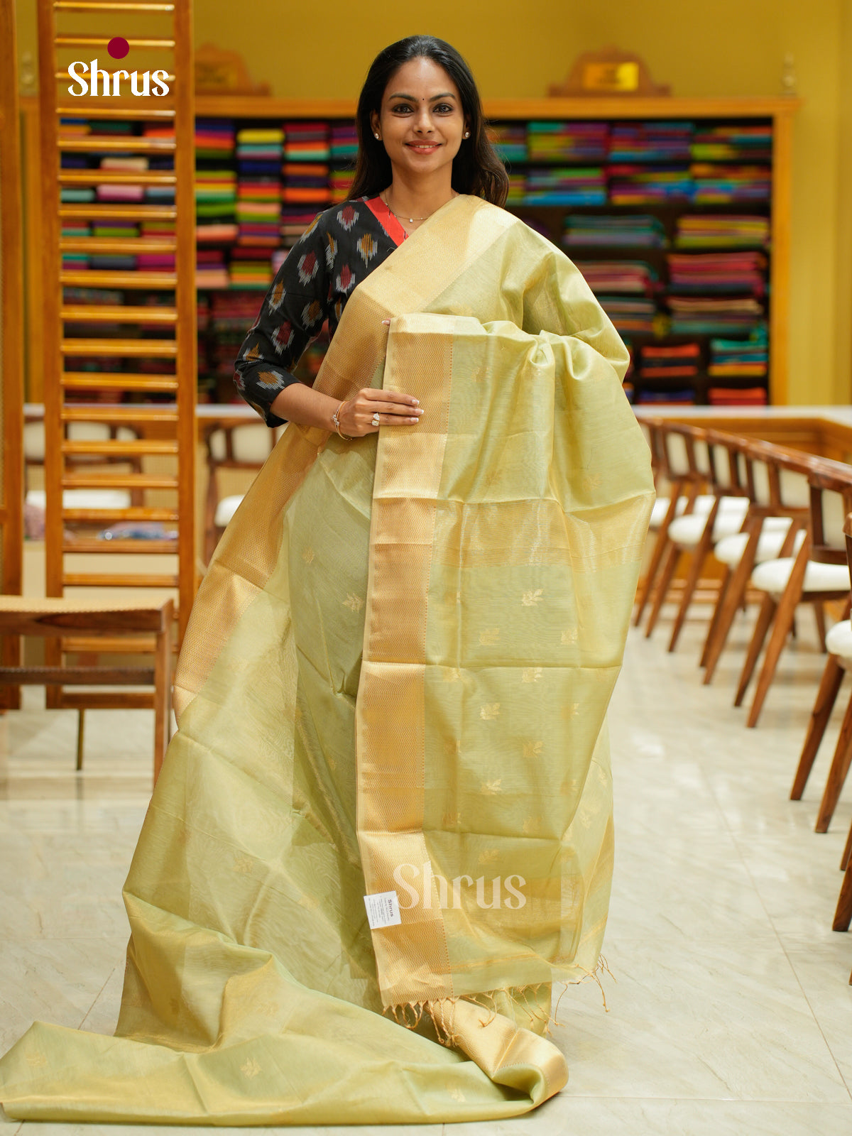 Maheshwari silkcotton Saree - EFS05257 - Shop on Shrus.com