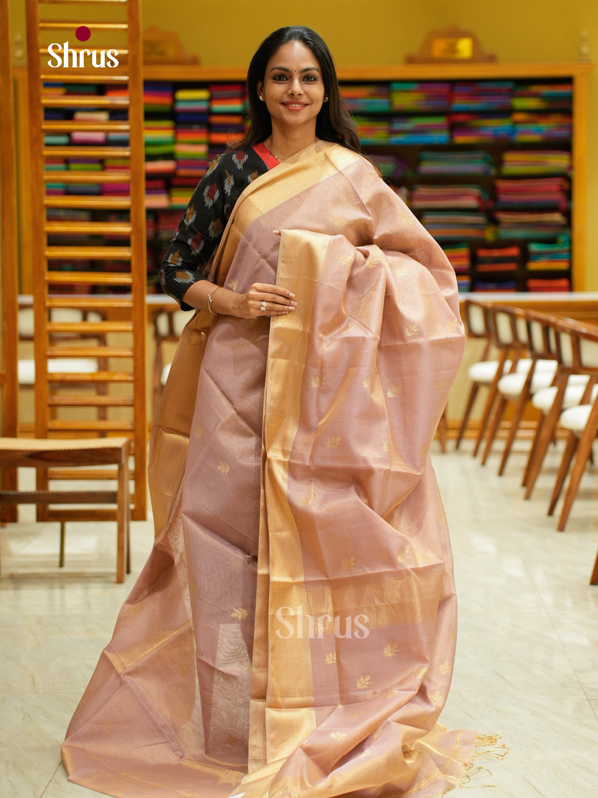 Maheshwari silkcotton Saree - EFS05260 - Shop on Shrus.com