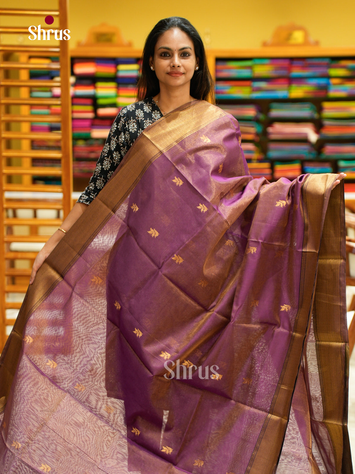 Maheshwari silkcotton Saree - EFS05264 - Shop on Shrus.com