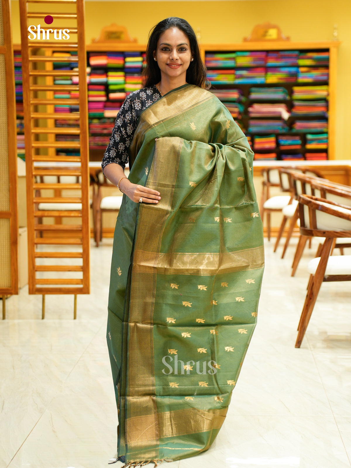 Maheshwari silkcotton Saree - EFS05266