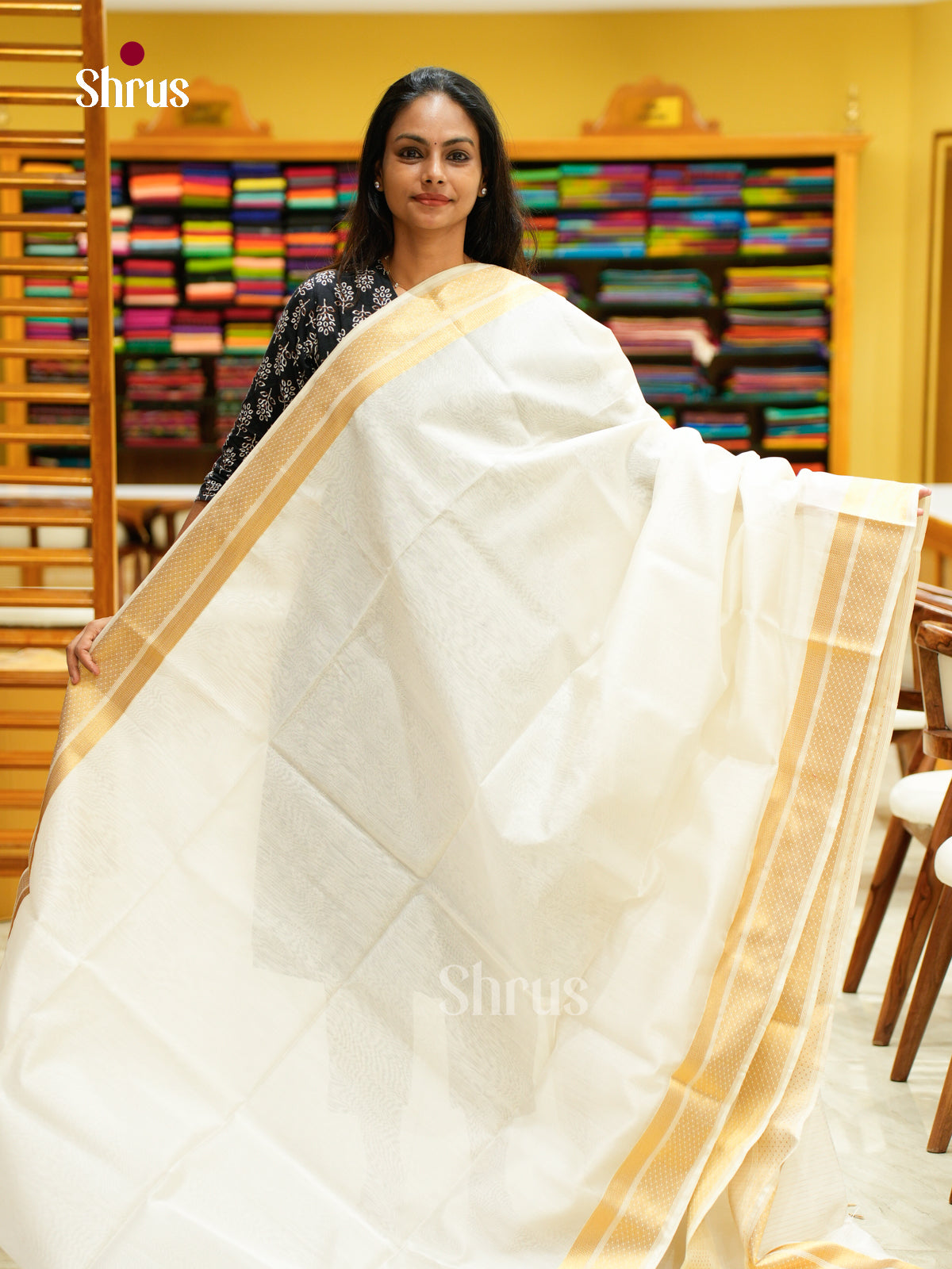 Maheshwari silkcotton Saree - EFS05278 - Shop on Shrus.com