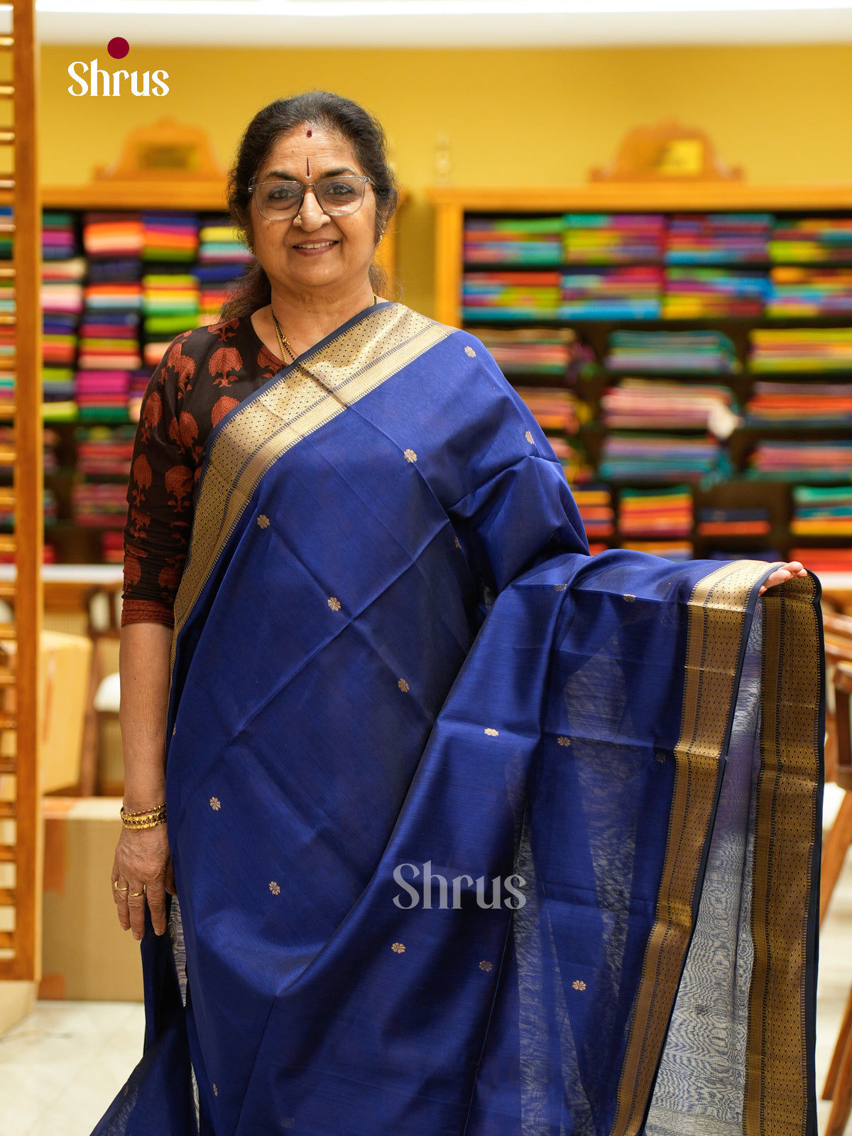 Maheshwari silkcotton Saree - EFS05306