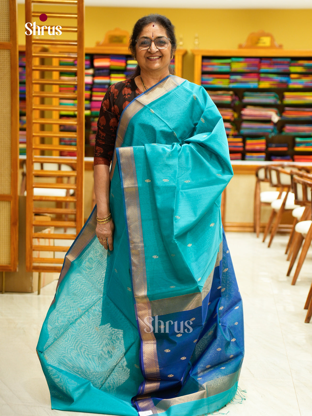 Maheshwari silkcotton Saree - EFS05310