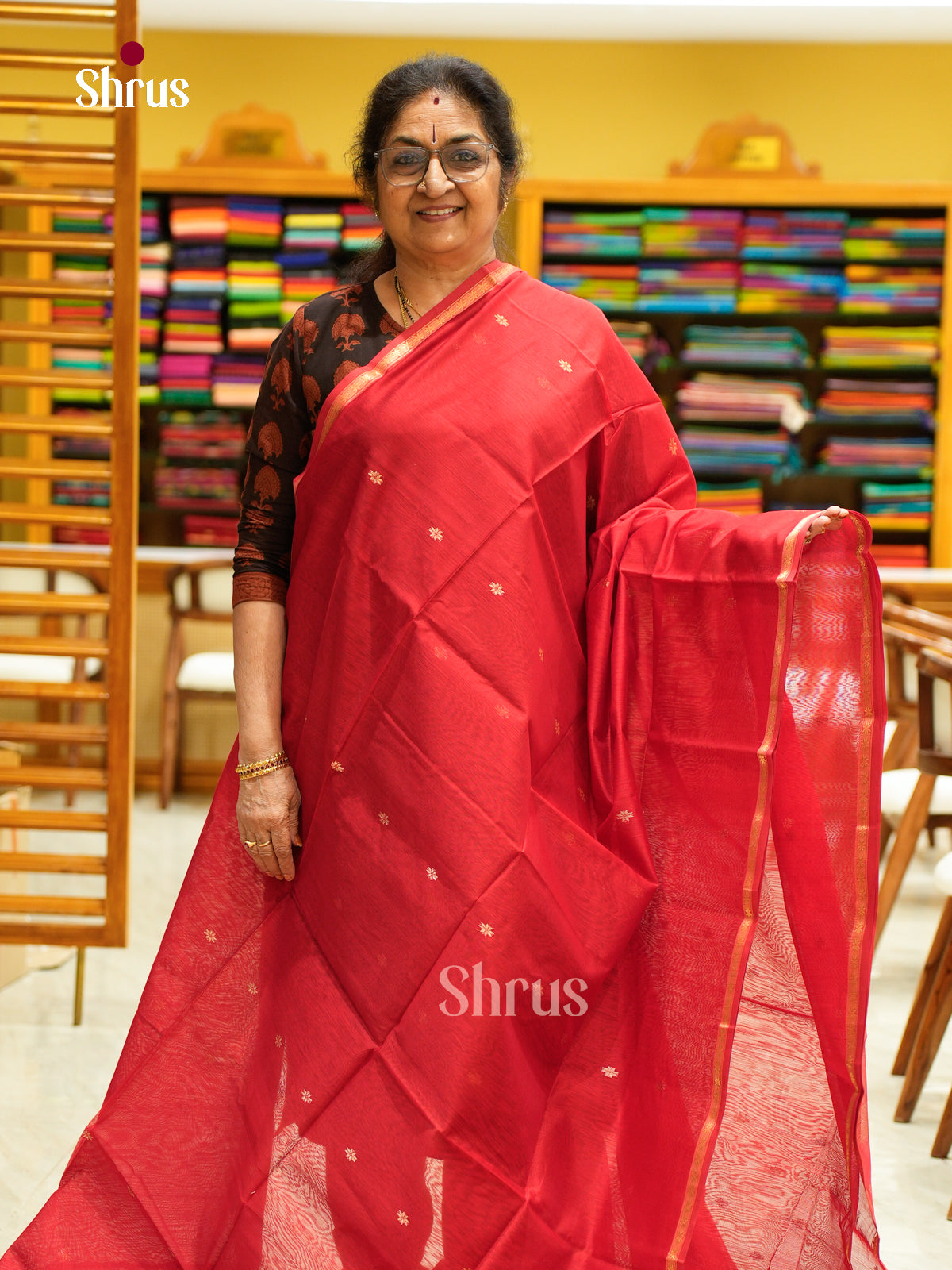 Maheshwari silkcotton Saree - EFS05324