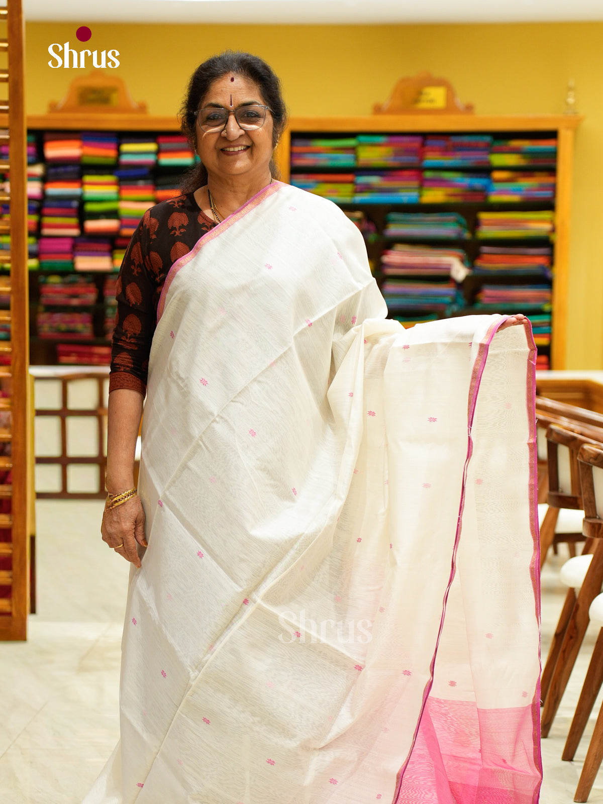 Maheshwari silkcotton Saree - EFS05328