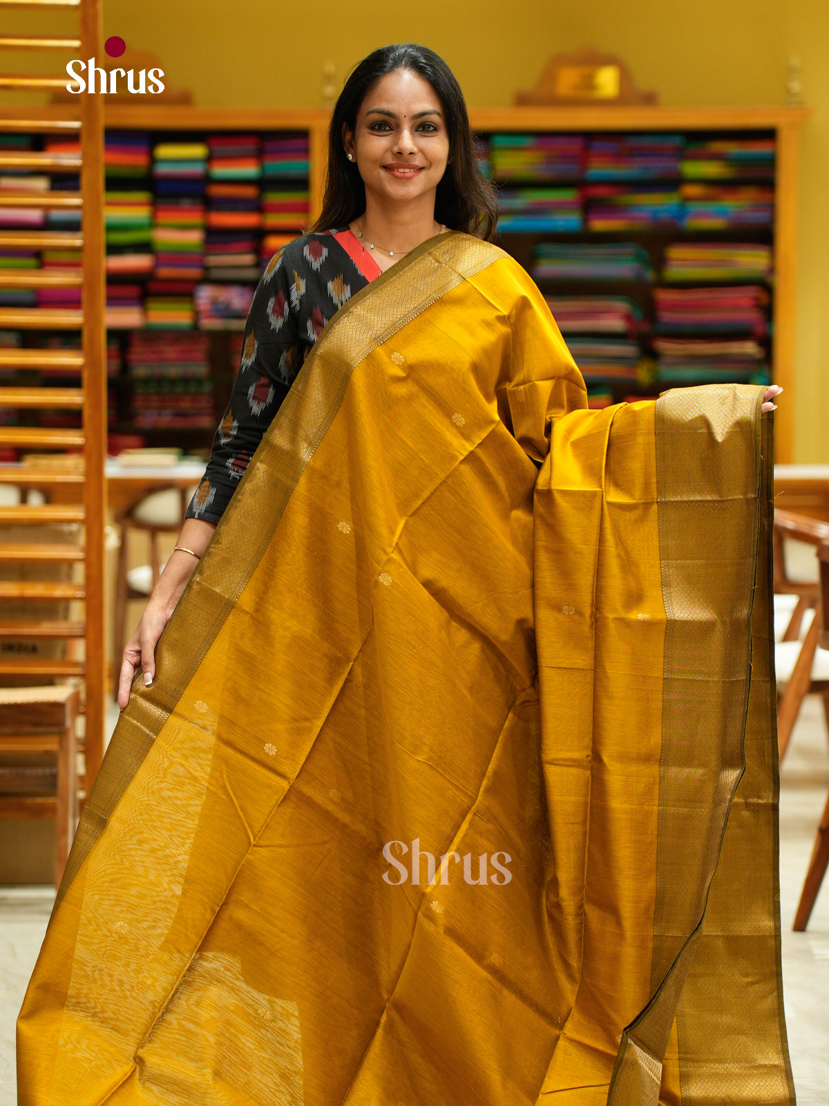 Maheshwari silkcotton Saree - EFS05337 - Shop on Shrus.com