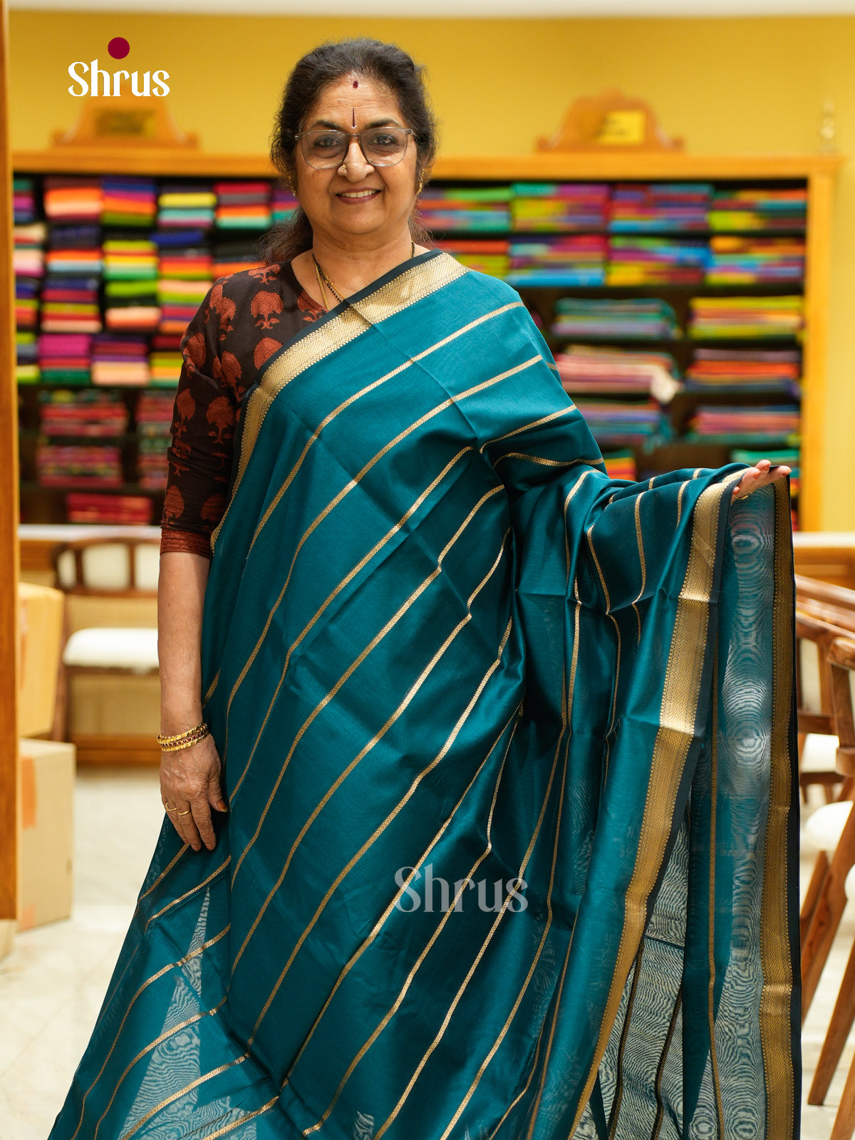 Maheshwari silkcotton Saree - EFS05347