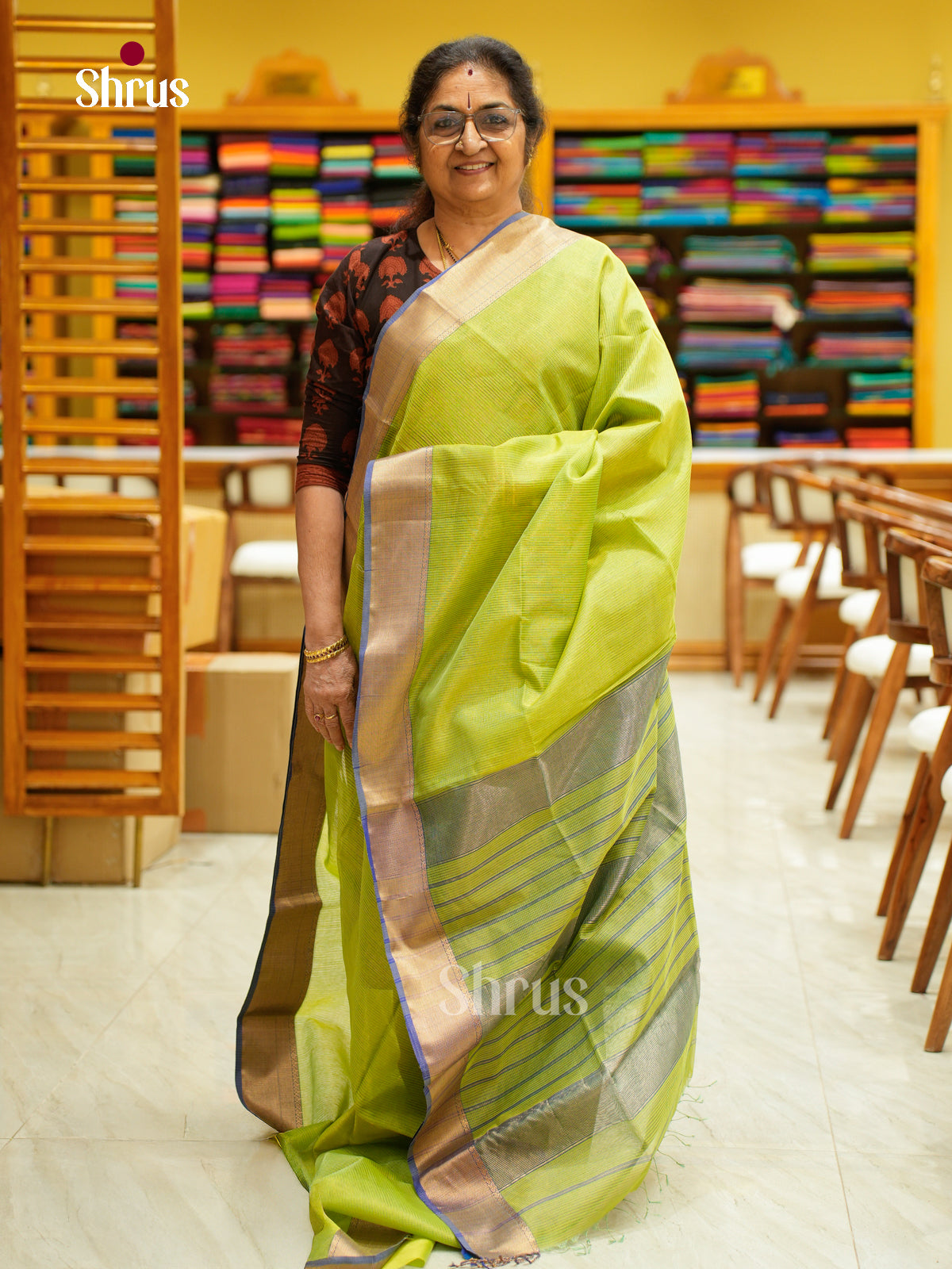 Maheshwari silkcotton Saree - EFS05356