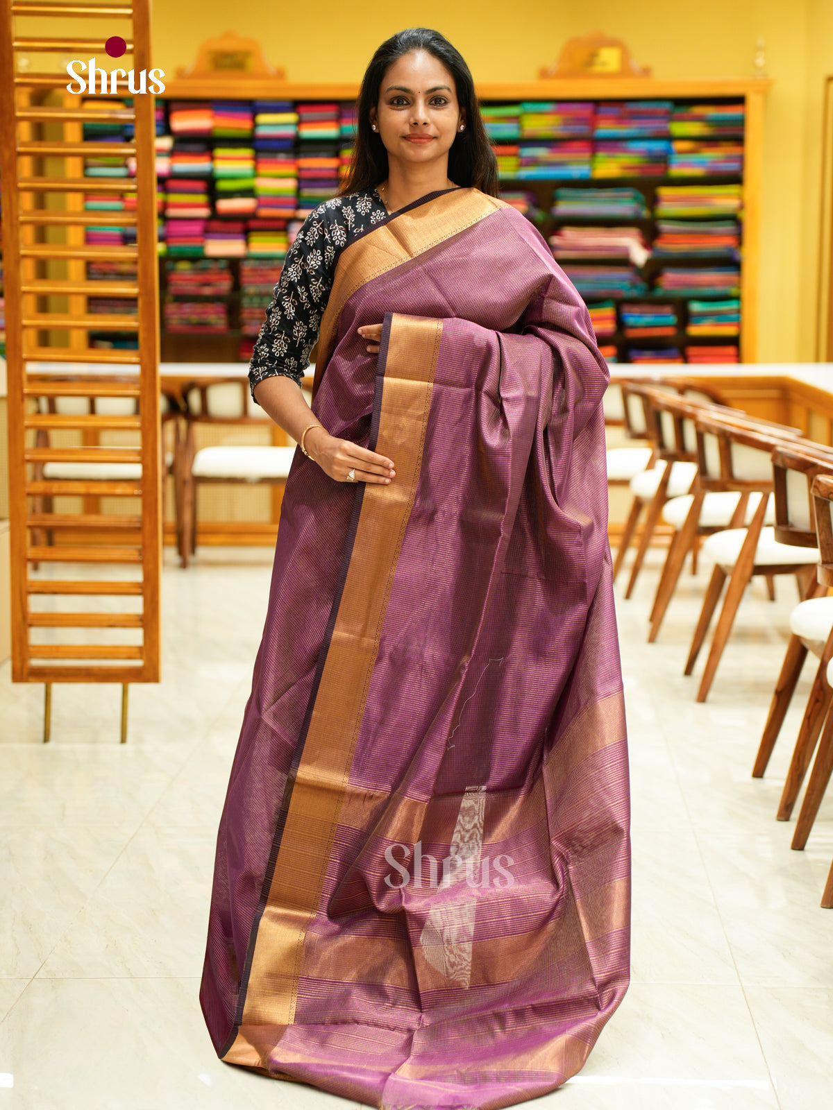 Maheshwari silkcotton Saree - EFS05367 - Shop on Shrus.com