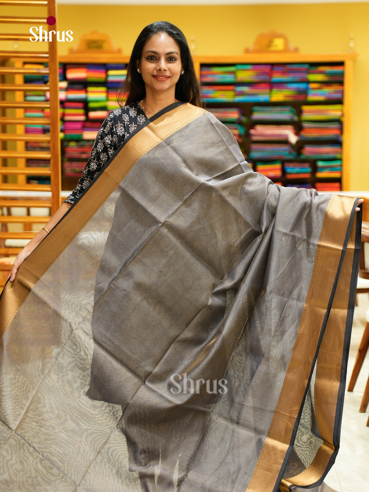 Maheshwari silkcotton Saree - EFS05369 - Shop on Shrus.com