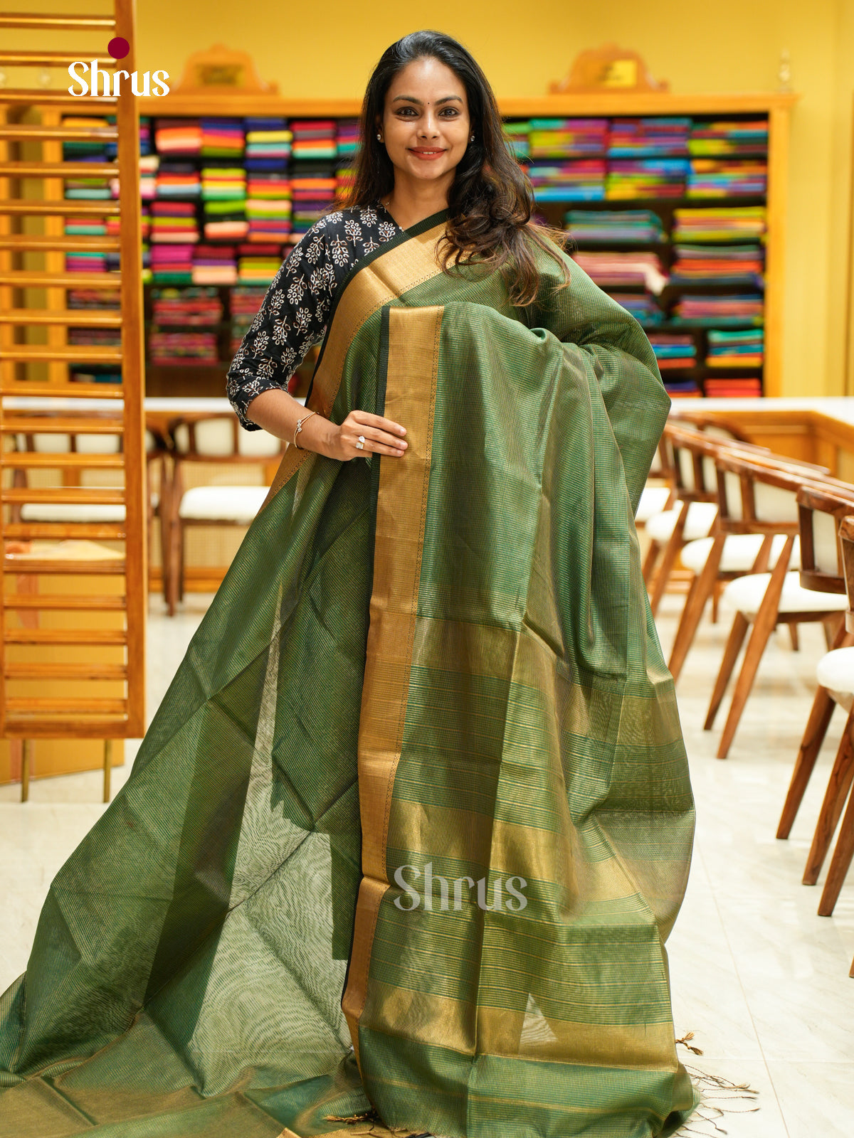 Maheshwari silkcotton Saree - EFS05371