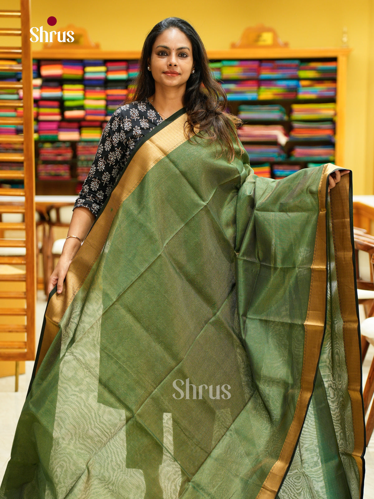Maheshwari silkcotton Saree - EFS05371