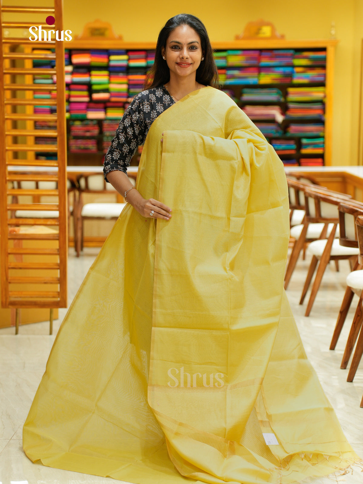 Maheshwari silkcotton Saree - EFS05374 - Shop on Shrus.com
