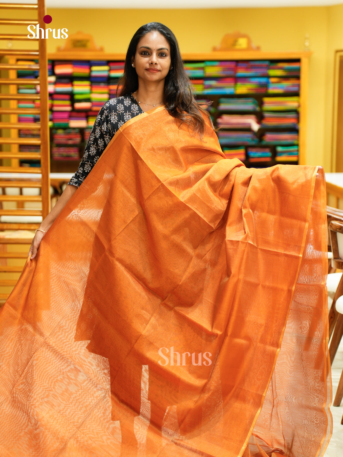 Maheshwari silkcotton Saree - EFS05378 - Shop on Shrus.com