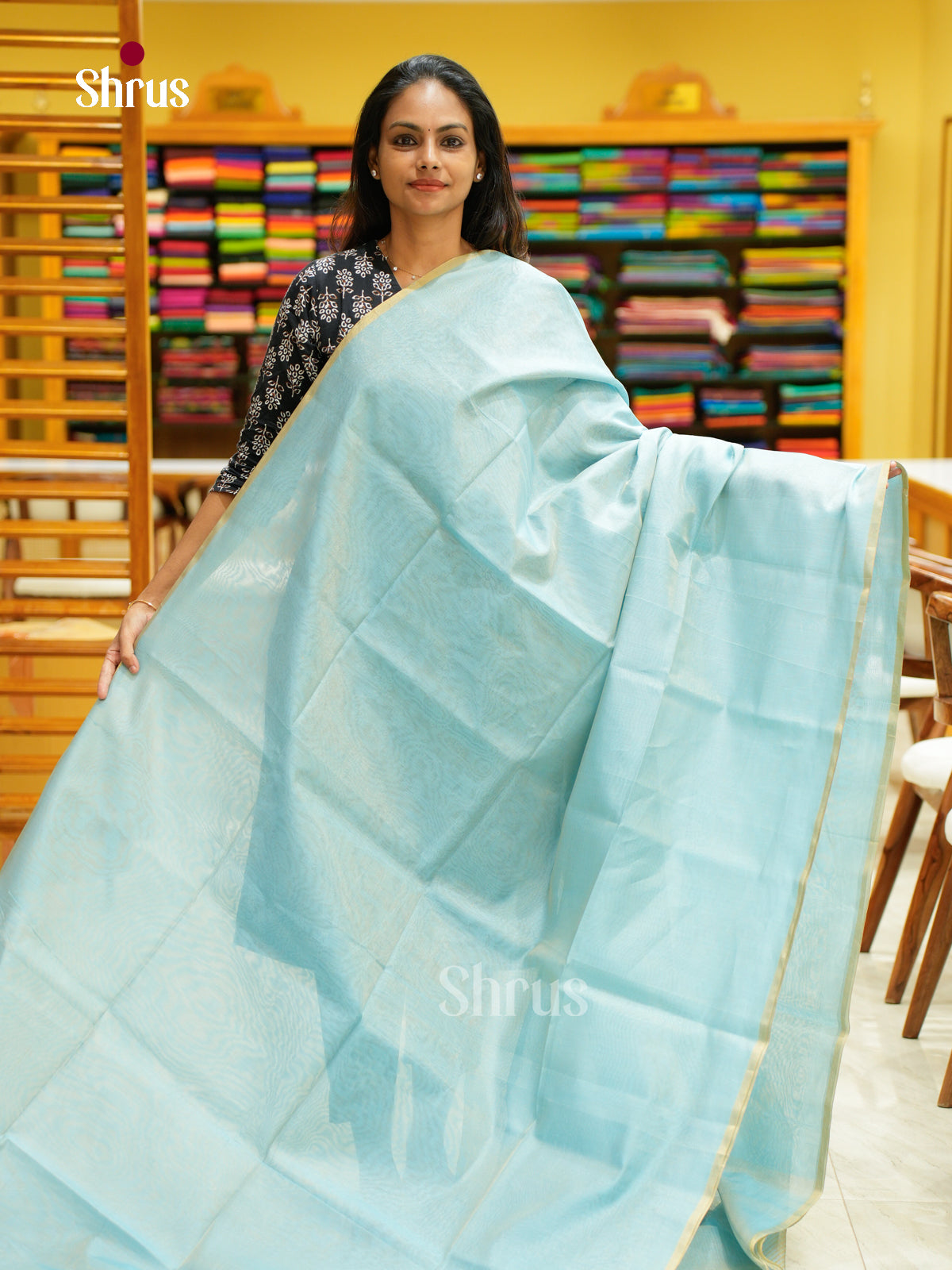 Maheshwari silkcotton Saree - EFS05380 - Shop on Shrus.com