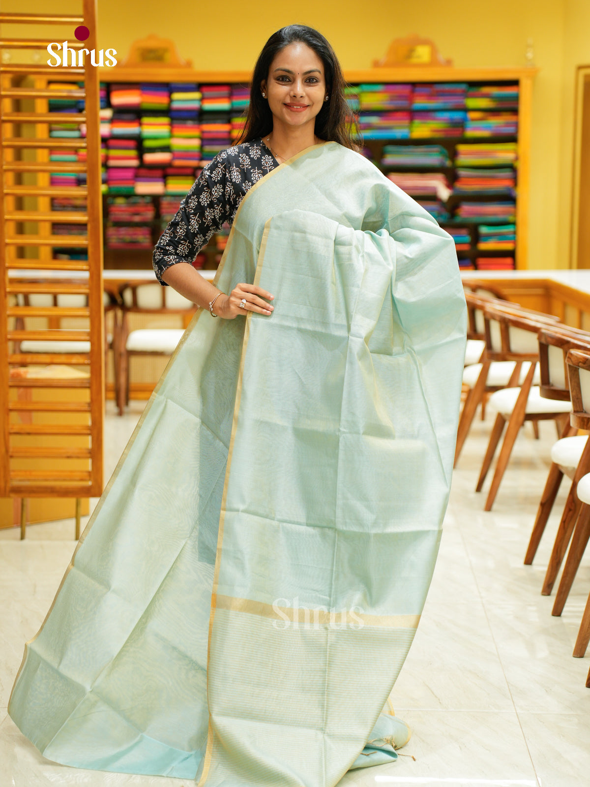 Maheshwari silkcotton Saree - EFS05382 - Shop on Shrus.com
