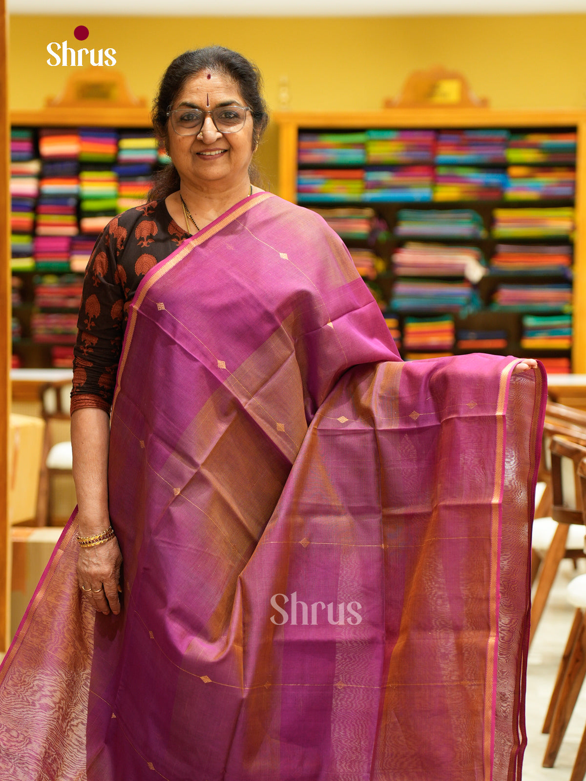 Kanchipuram-halfpure Saree - EFS05387 - Shop on Shrus.com