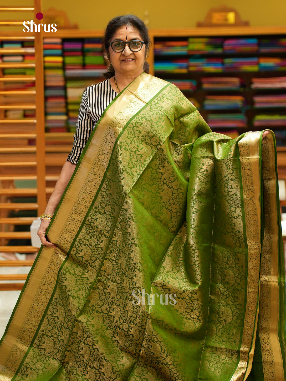 Soft Silk Saree - EFS05397 - Shop on Shrus.com
