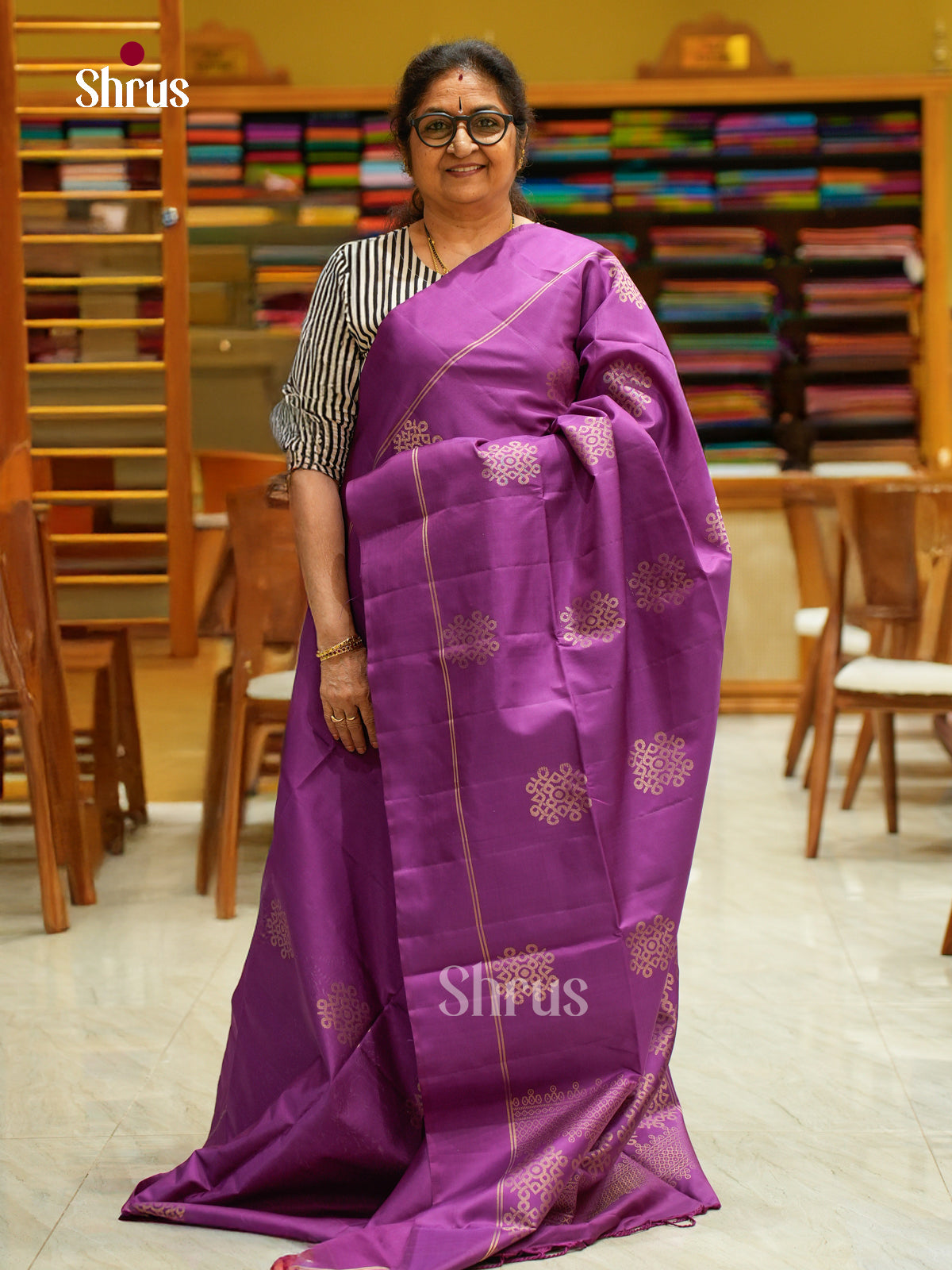 Soft Silk Saree - EFS05401 - Shop on Shrus.com