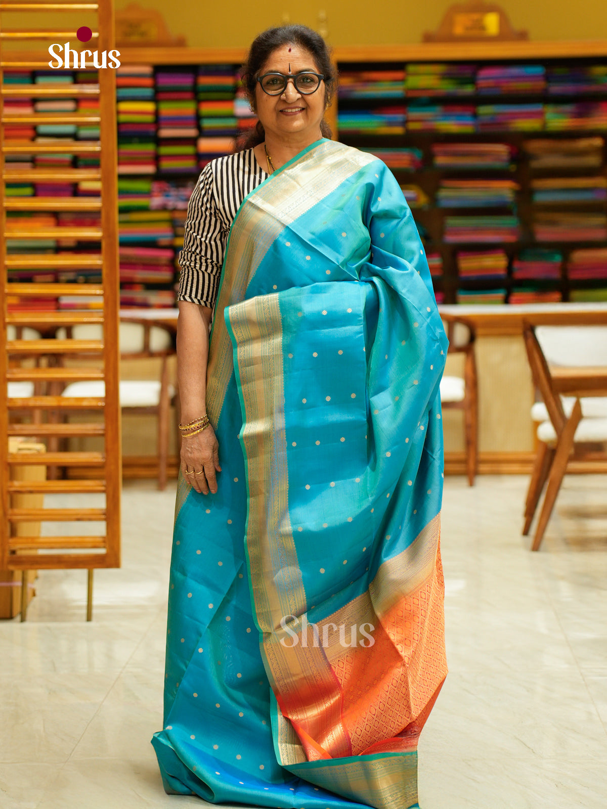Soft Silk Saree - EFS05407 - Shop on Shrus.com