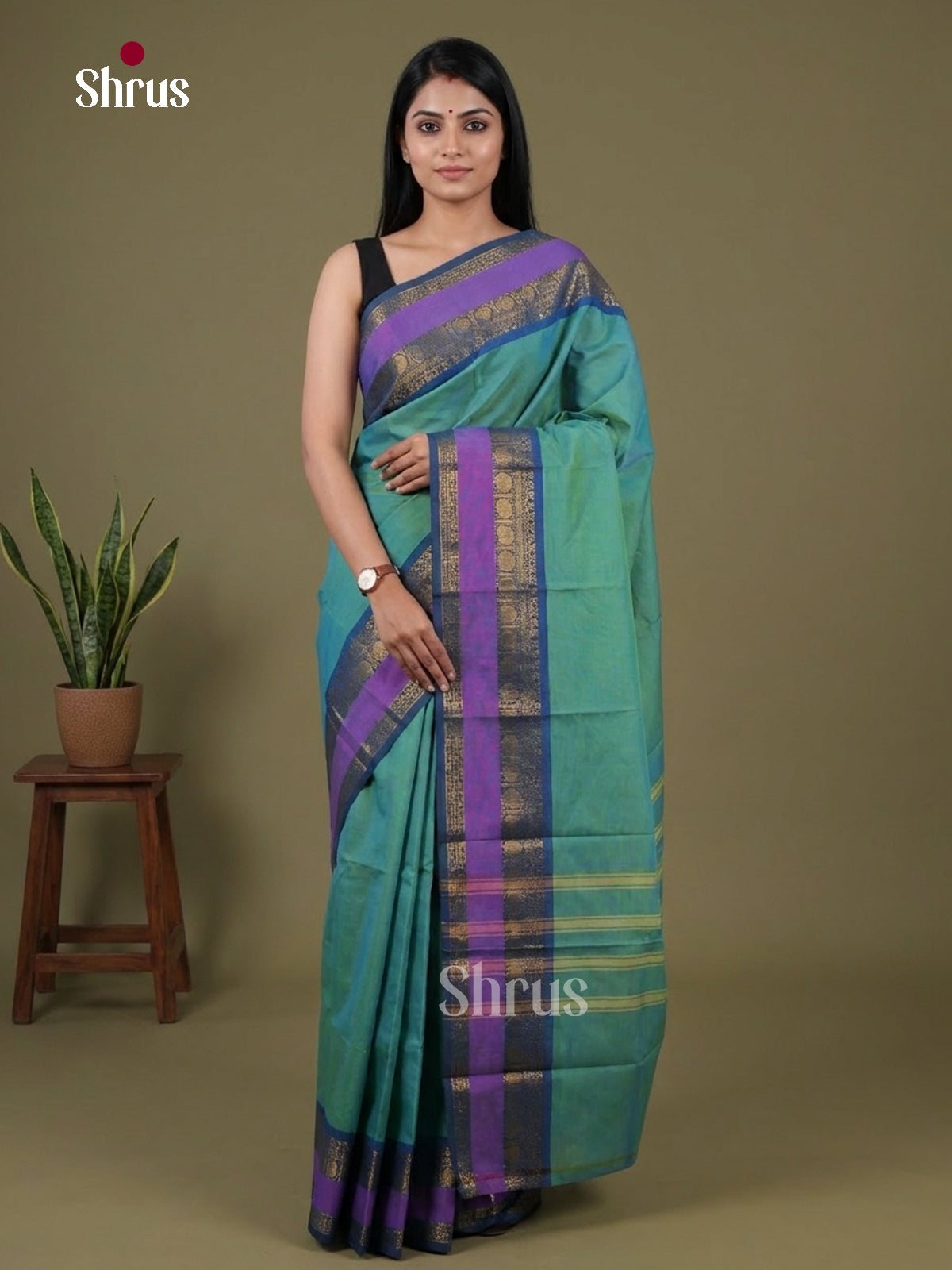 Chettinad Cotton Saree - EFS05437