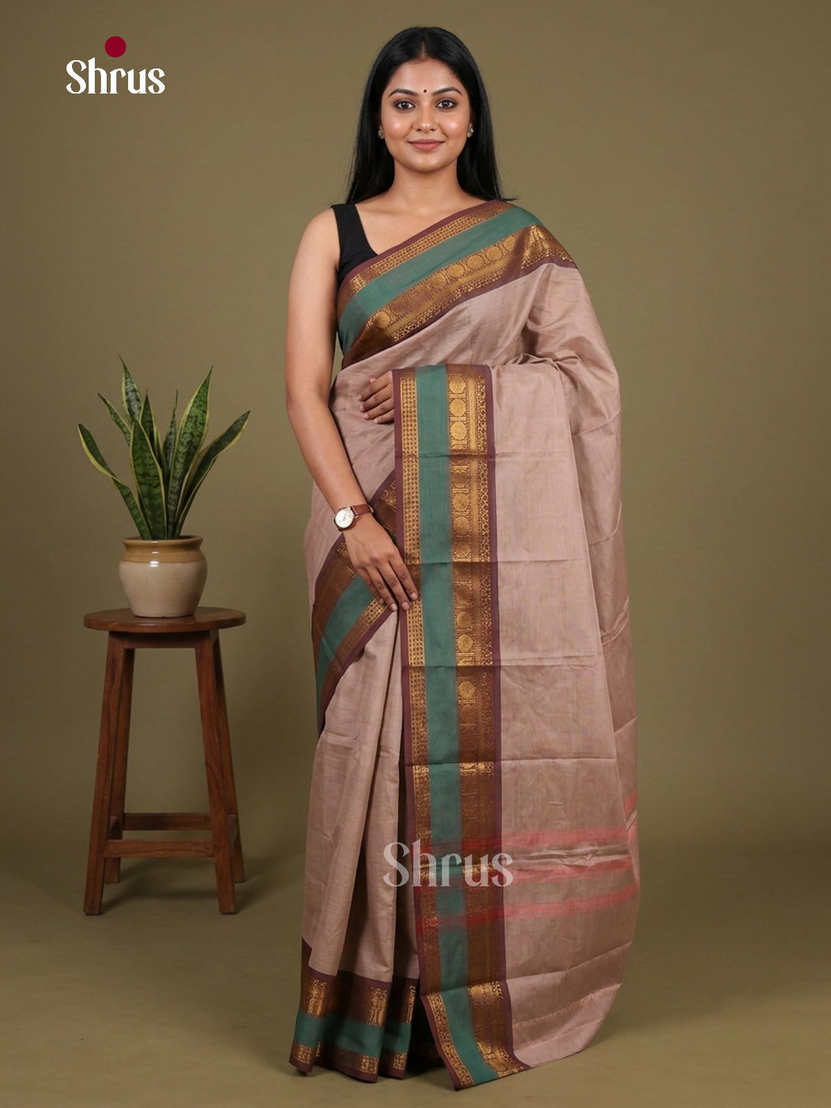Chettinad Cotton Saree - EFS05438