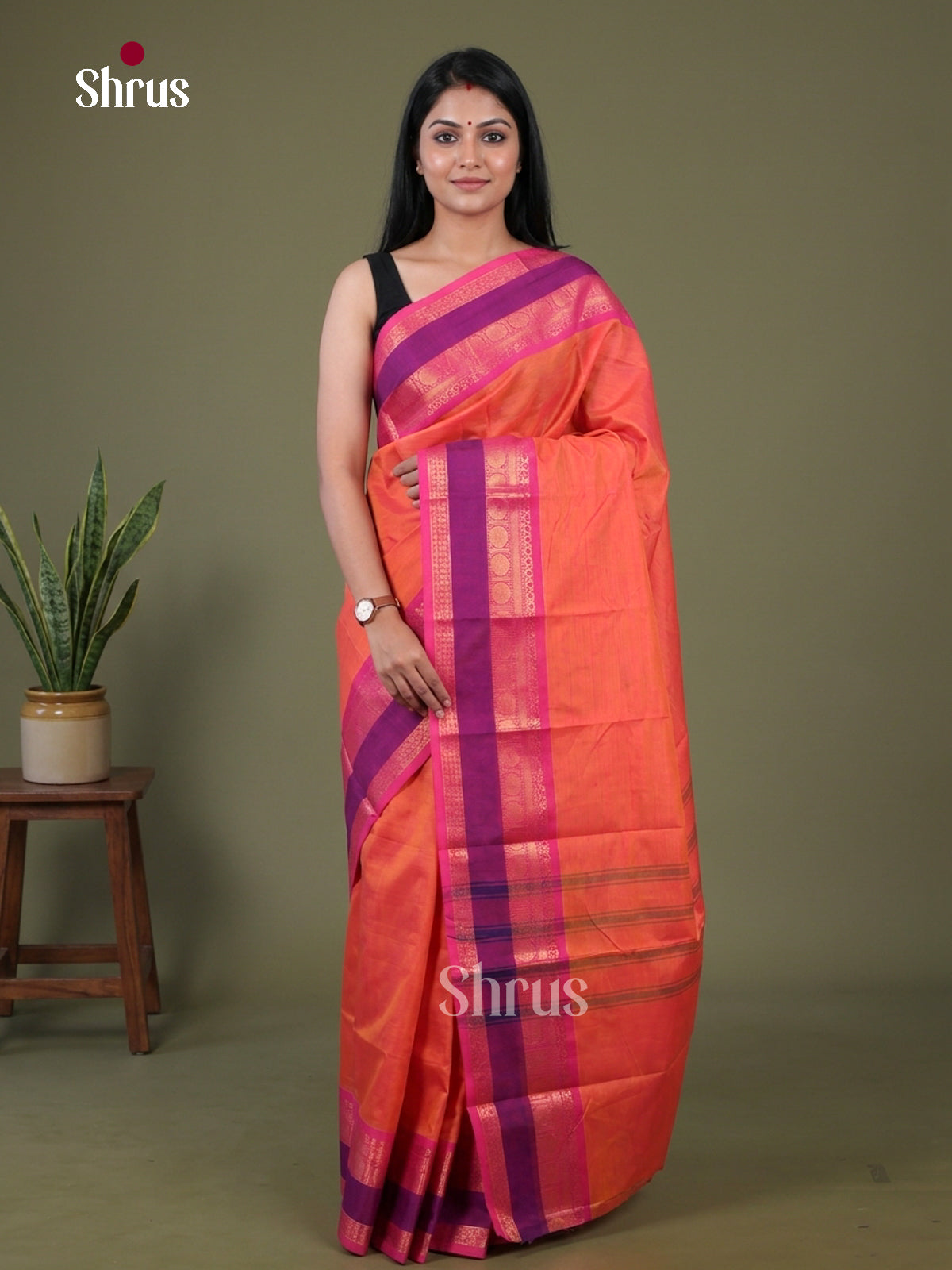 Chettinad Cotton Saree - EFS05439