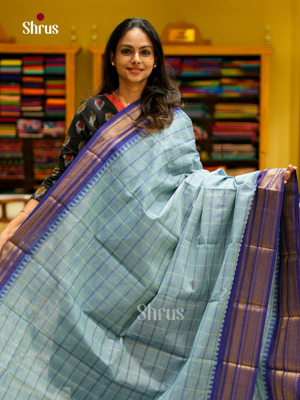 Chettinad Cotton Saree - EFS06179 - Shop on Shrus.com
