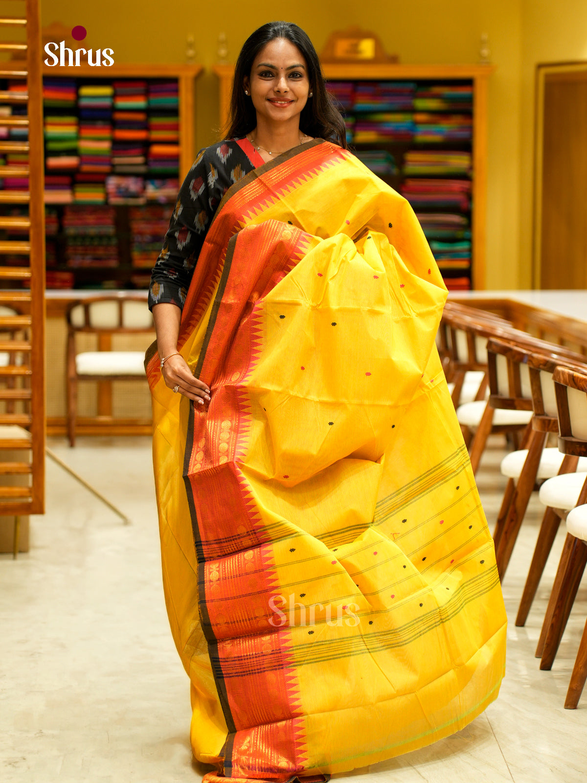 Chettinad Cotton Saree - EFS06184 - Shop on Shrus.com