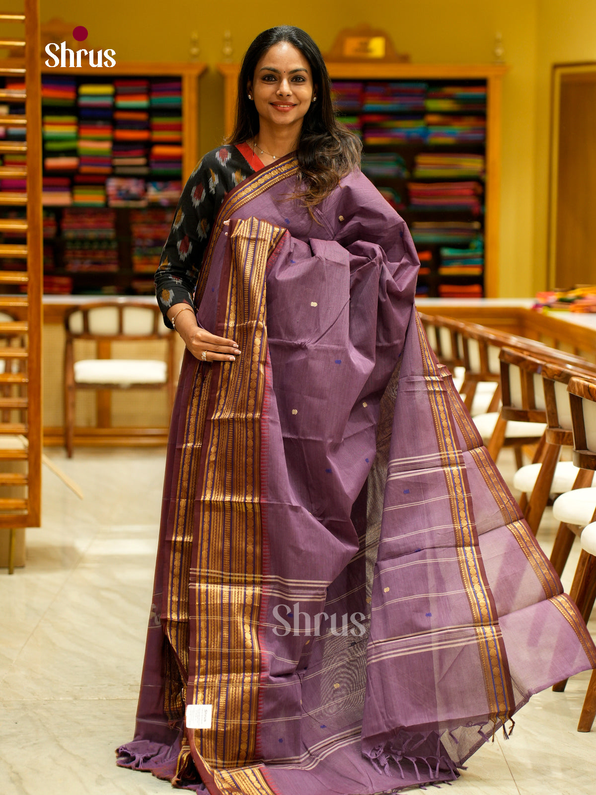 Chettinad Cotton Saree - EFS06195 - Shop on Shrus.com
