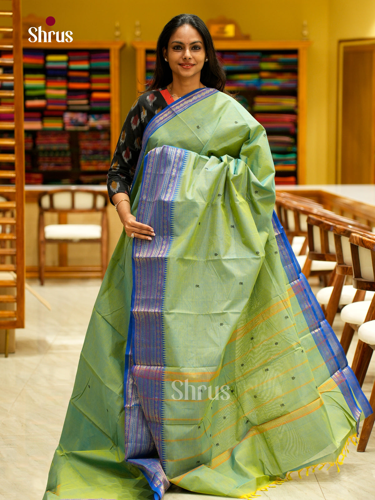 Chettinad Cotton Saree - EFS06197 - Shop on Shrus.com