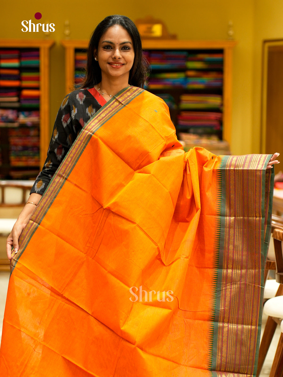 Chettinad Cotton Saree - EFS06200 - Shop on Shrus.com