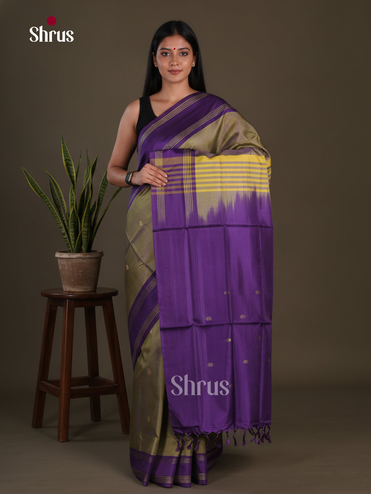 Banana Pith Saree - EFS08003 - Shop on Shrus.com