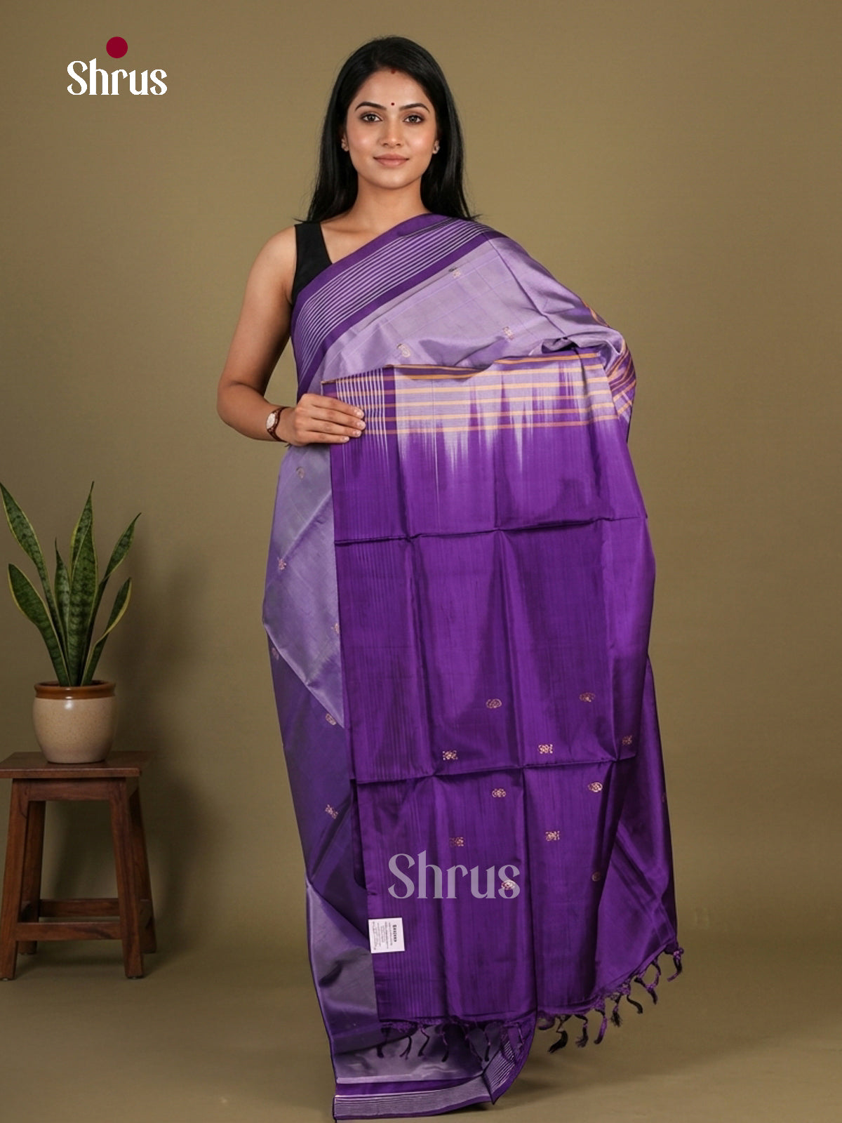Banana Pith Saree - EFS08025 - Shop on Shrus.com