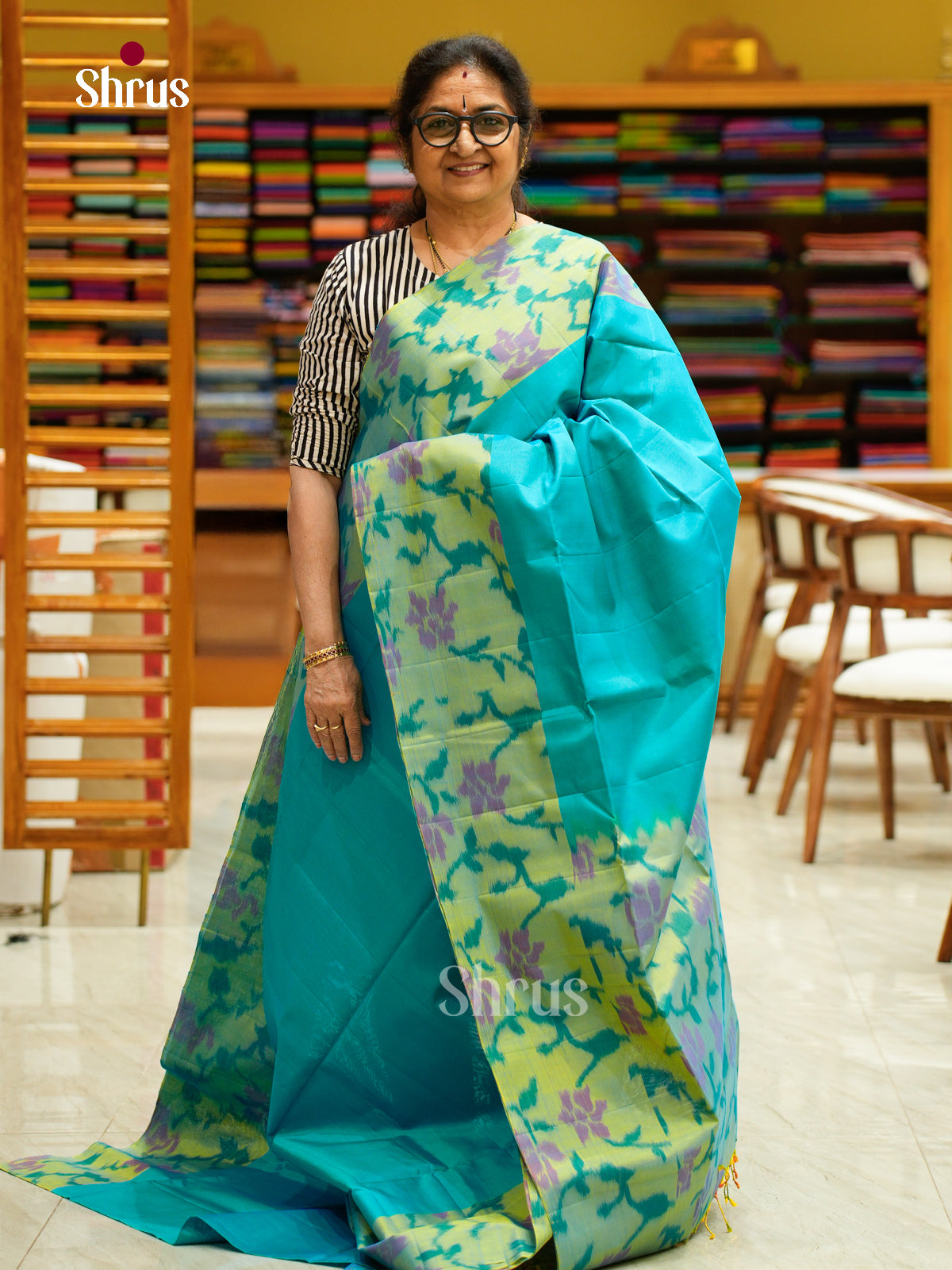 Softsilk-halfpure Saree - EFS08047 - Shop on Shrus.com