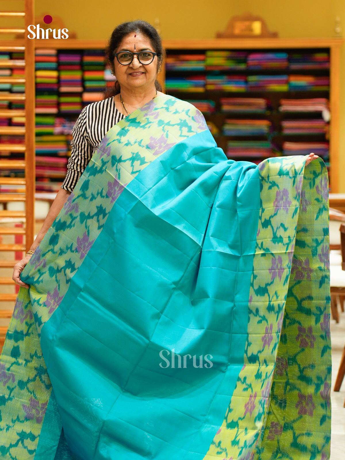 Softsilk-halfpure Saree - EFS08047 - Shop on Shrus.com