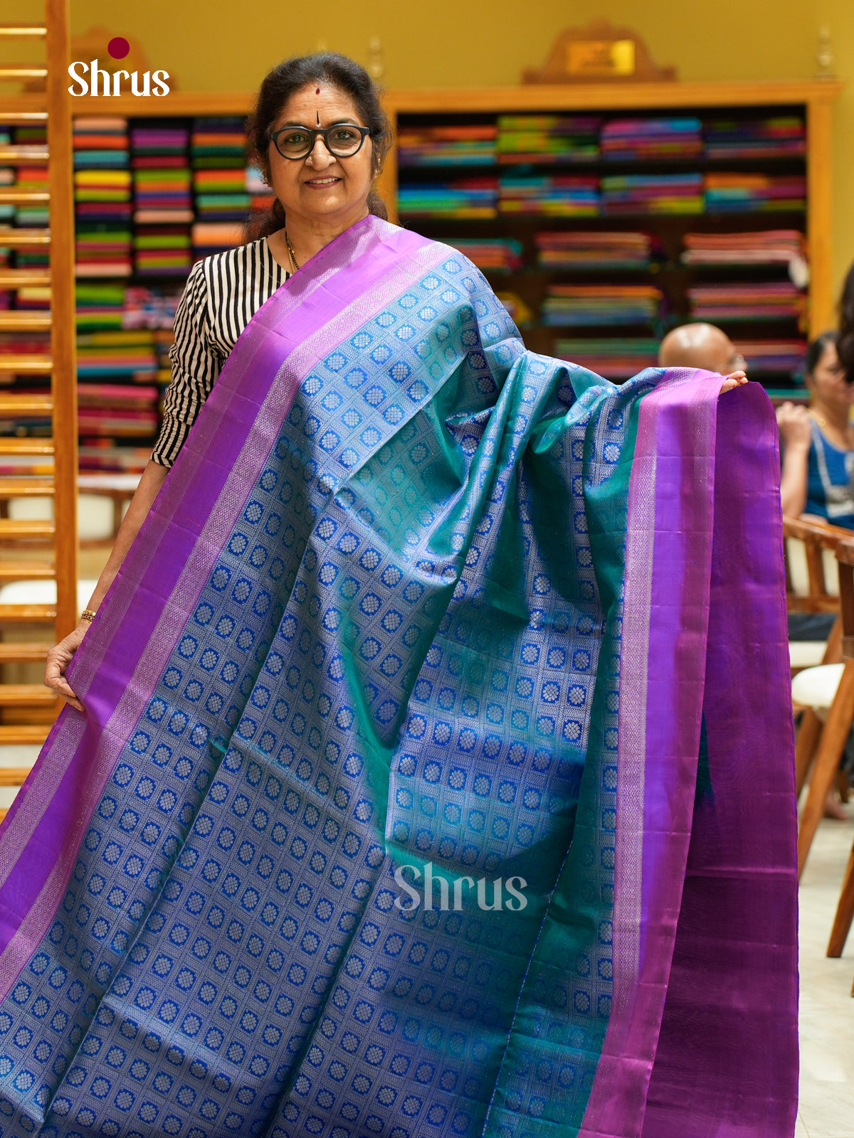 Soft Silk Saree - EFS08049 - Shop on Shrus.com