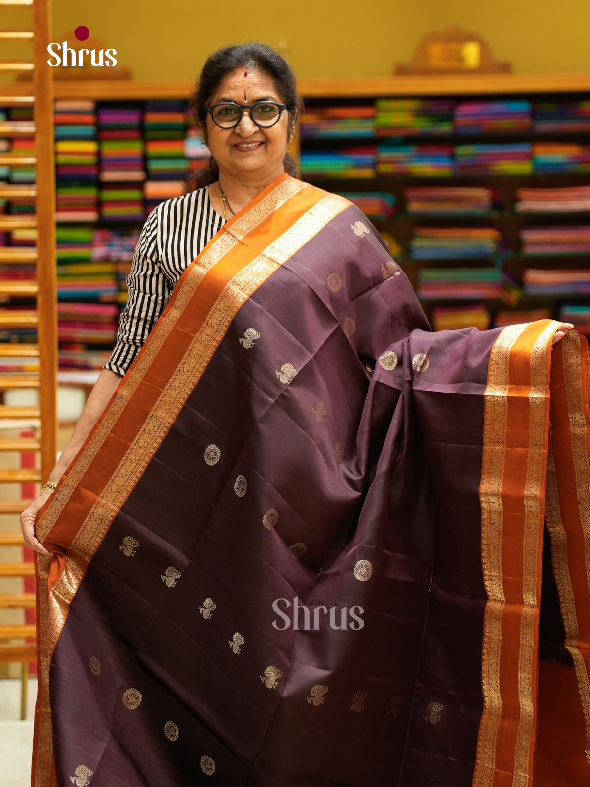 Soft Silk Saree - EFS08068 - Shop on Shrus.com