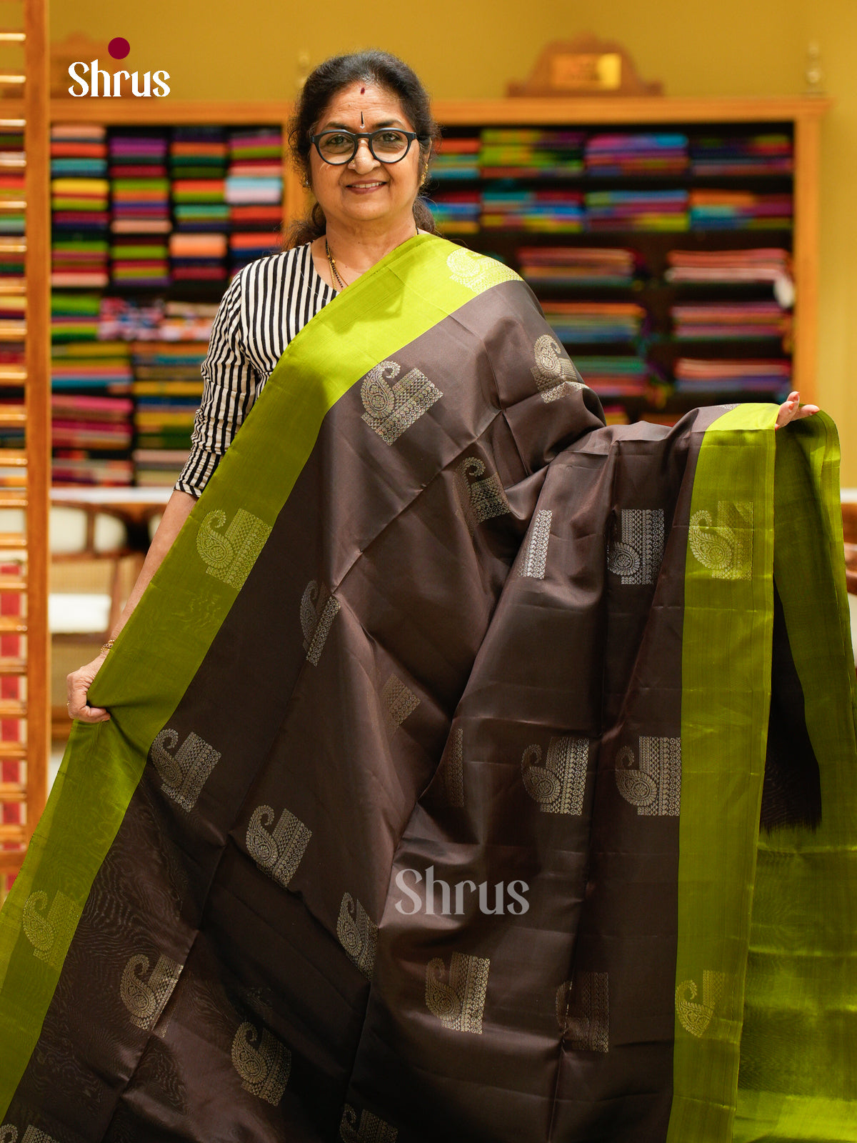 Softsilk-halfpure Saree - EFS08074 - Shop on Shrus.com