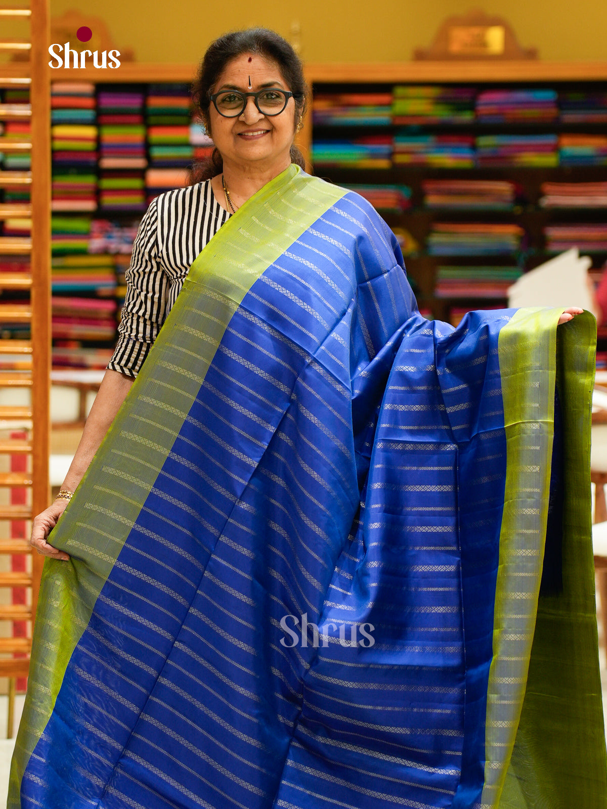 Softsilk-halfpure Saree - EFS08077 - Shop on Shrus.com