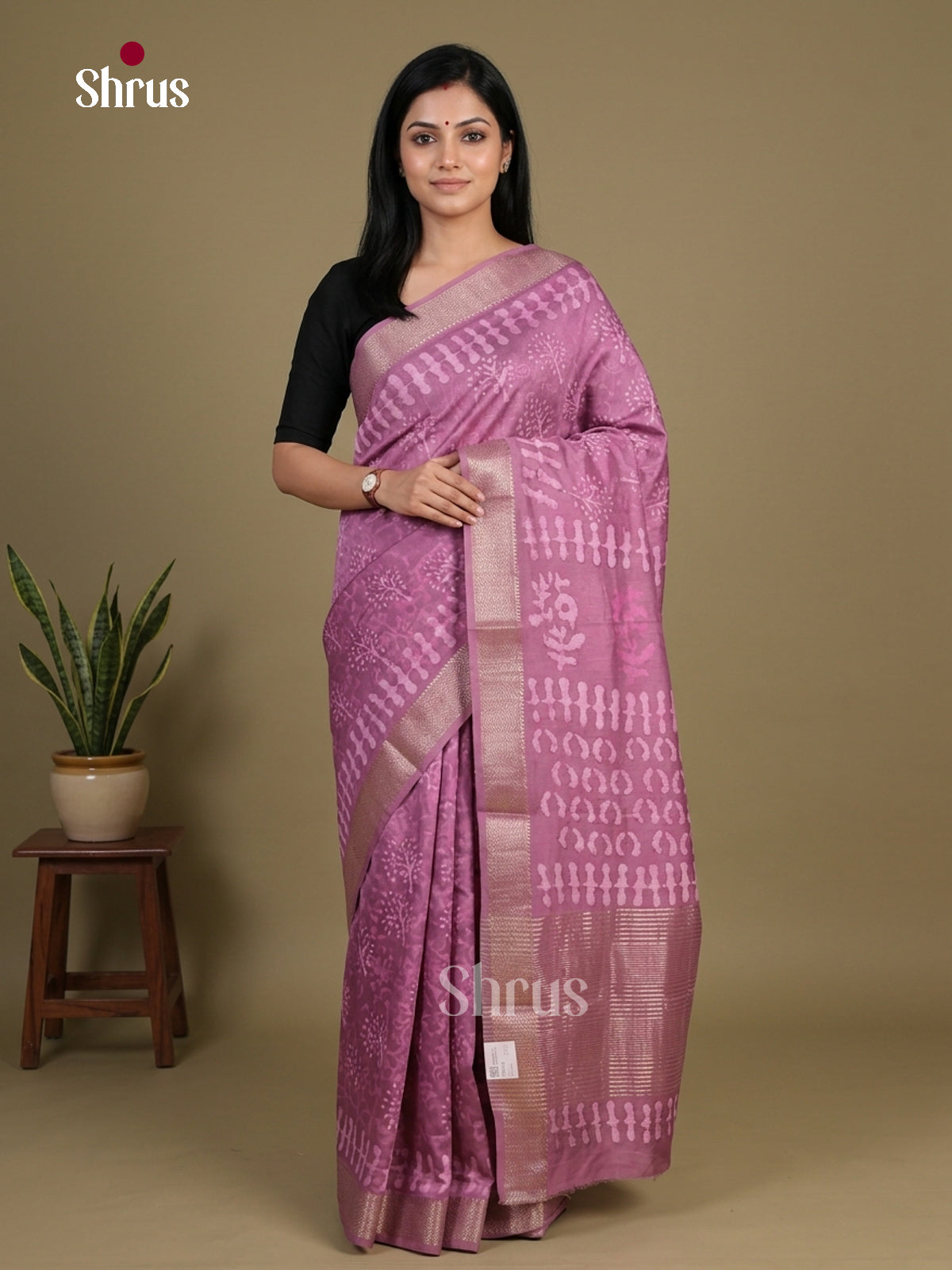 Chanderi Saree - EFS09002