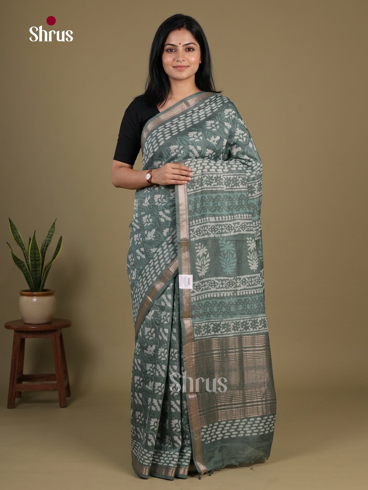 Chanderi Saree - EFS09019