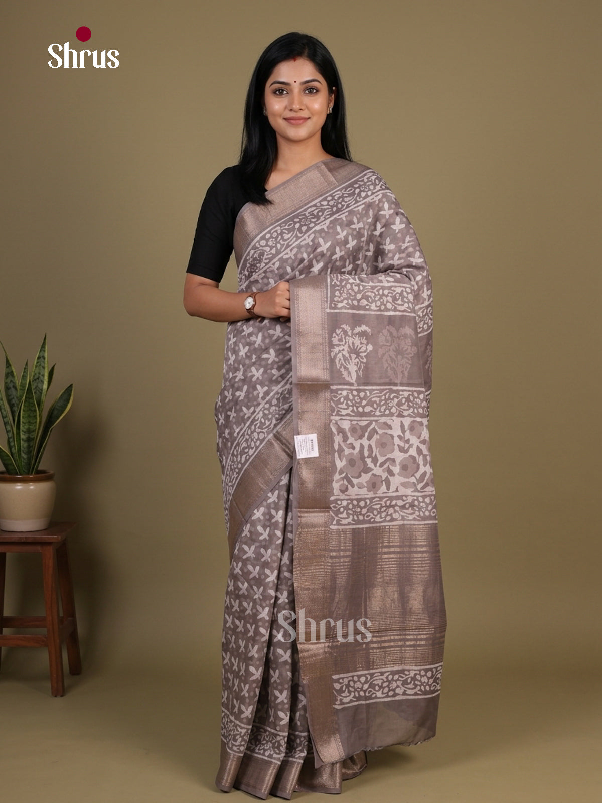 Chanderi Saree - EFS09022