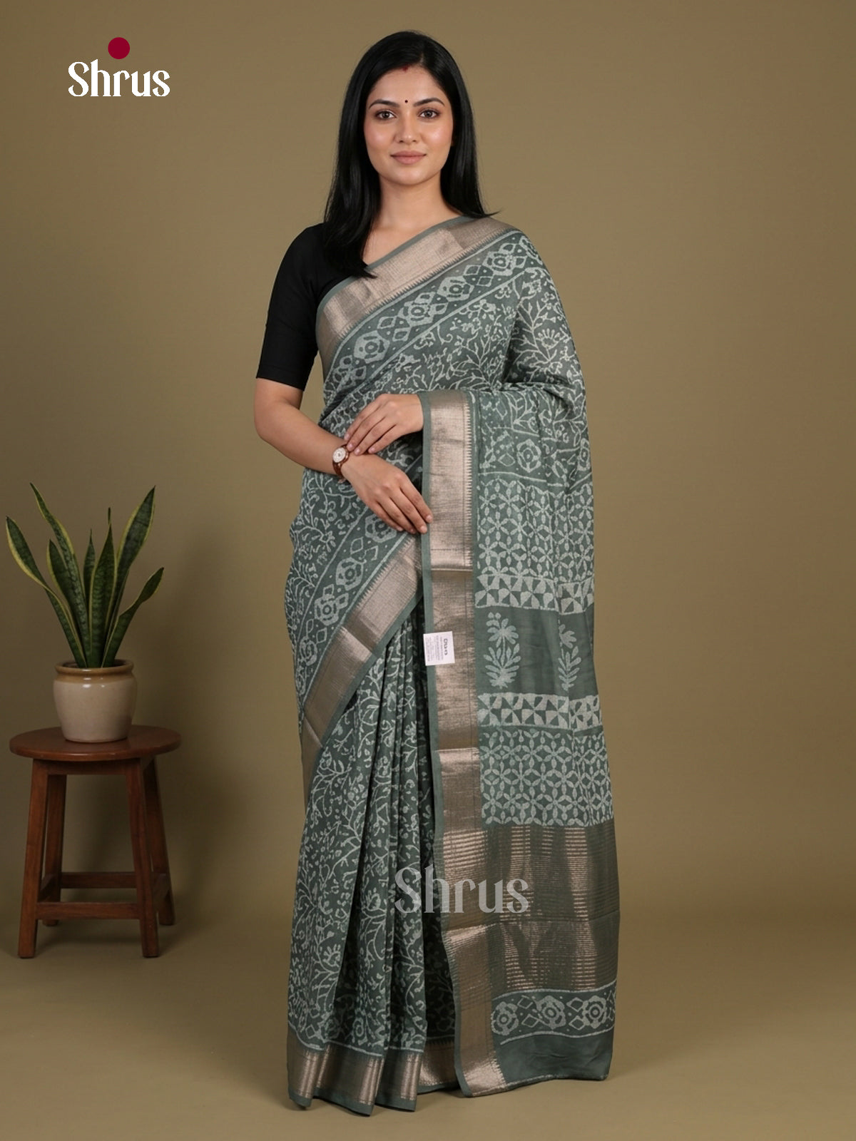 Chanderi Saree - EFS09024