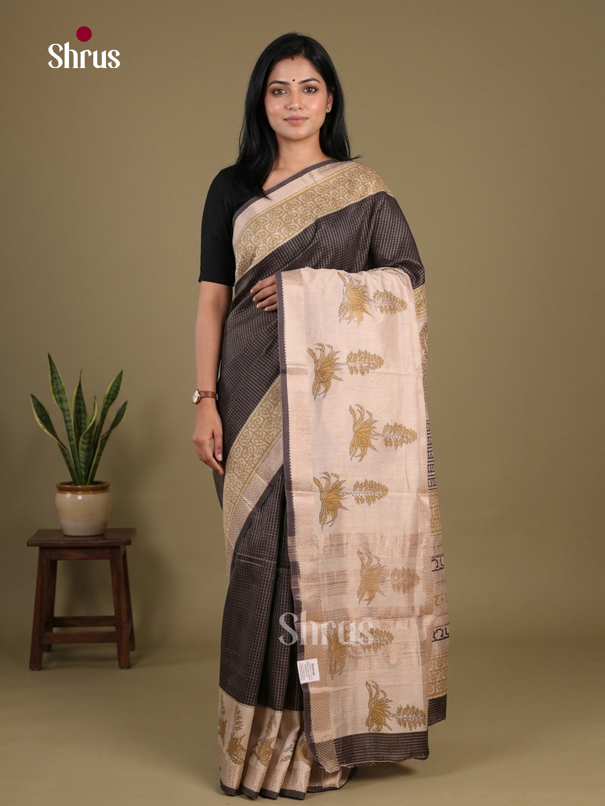 Chanderi Saree - EFS09035